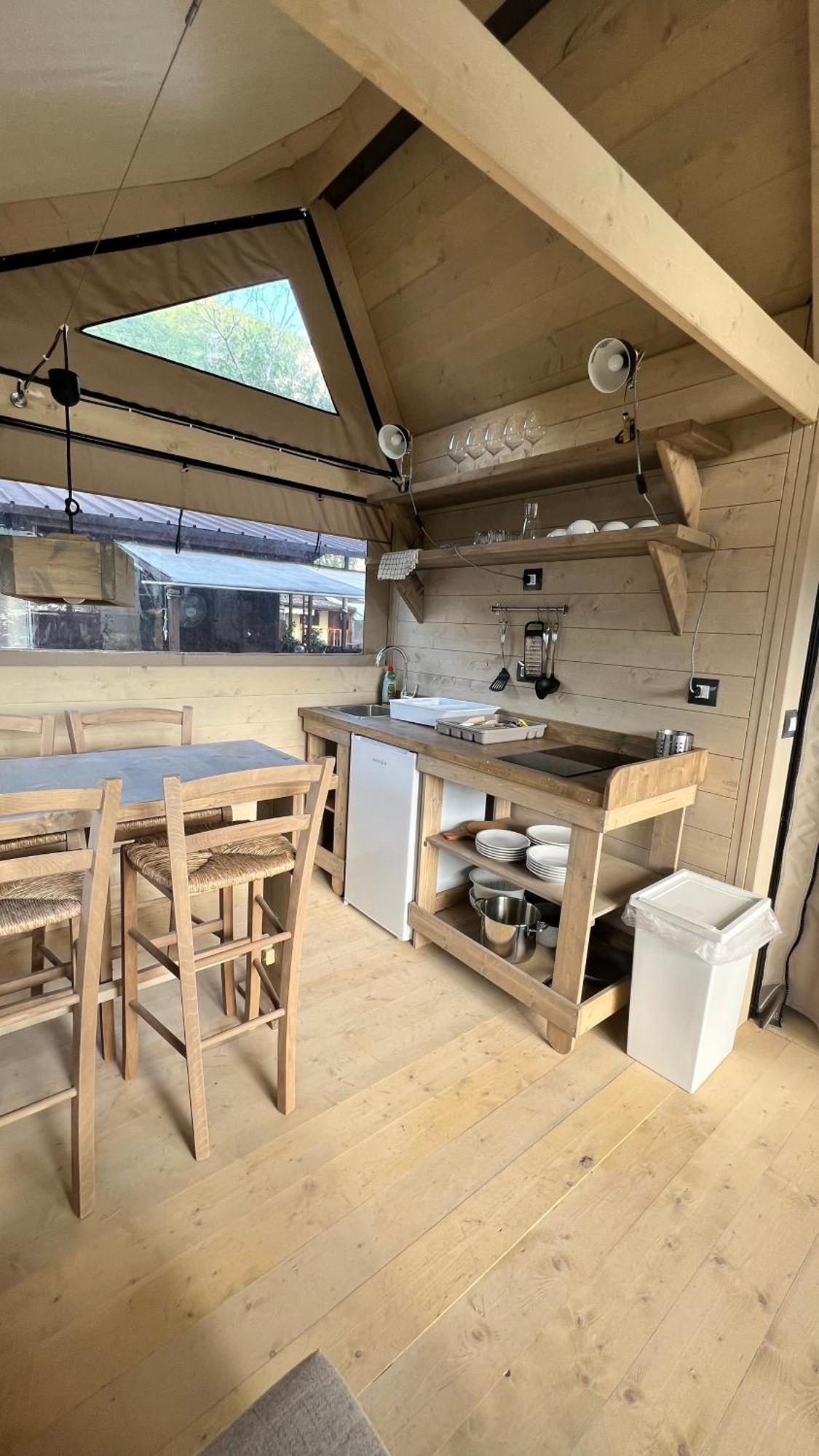 Glamping Camping Rivabella Lecco Exterior photo