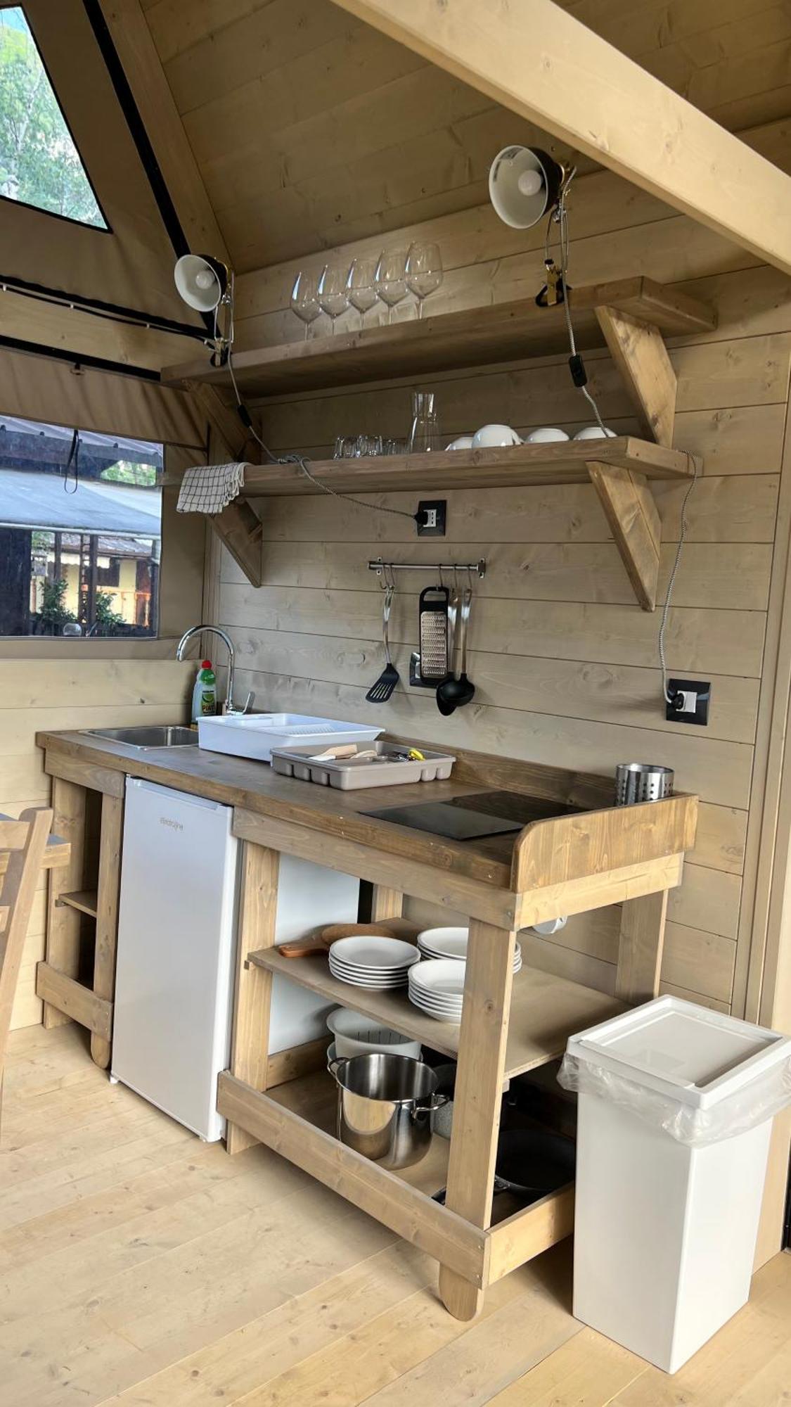 Glamping Camping Rivabella Lecco Exterior photo